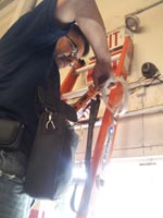 security camera installation