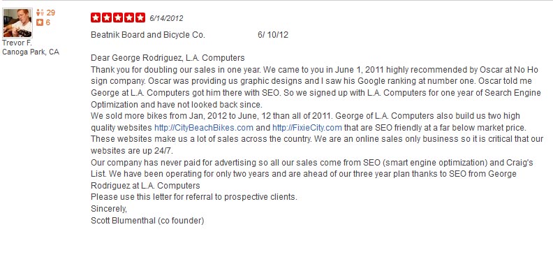 SEO Marketing Local Los Angeles